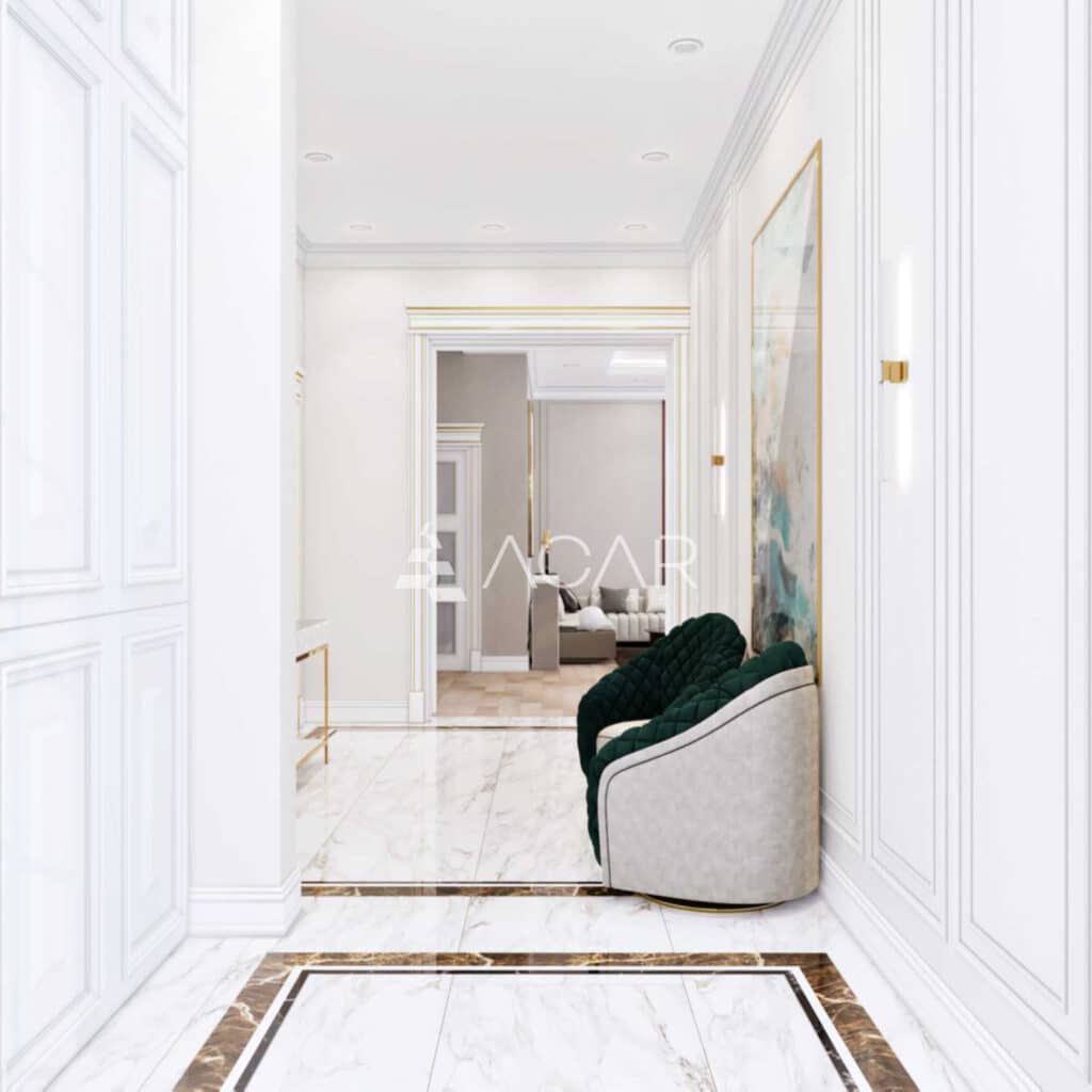 Neoclassical villa interior design » Acar Builder