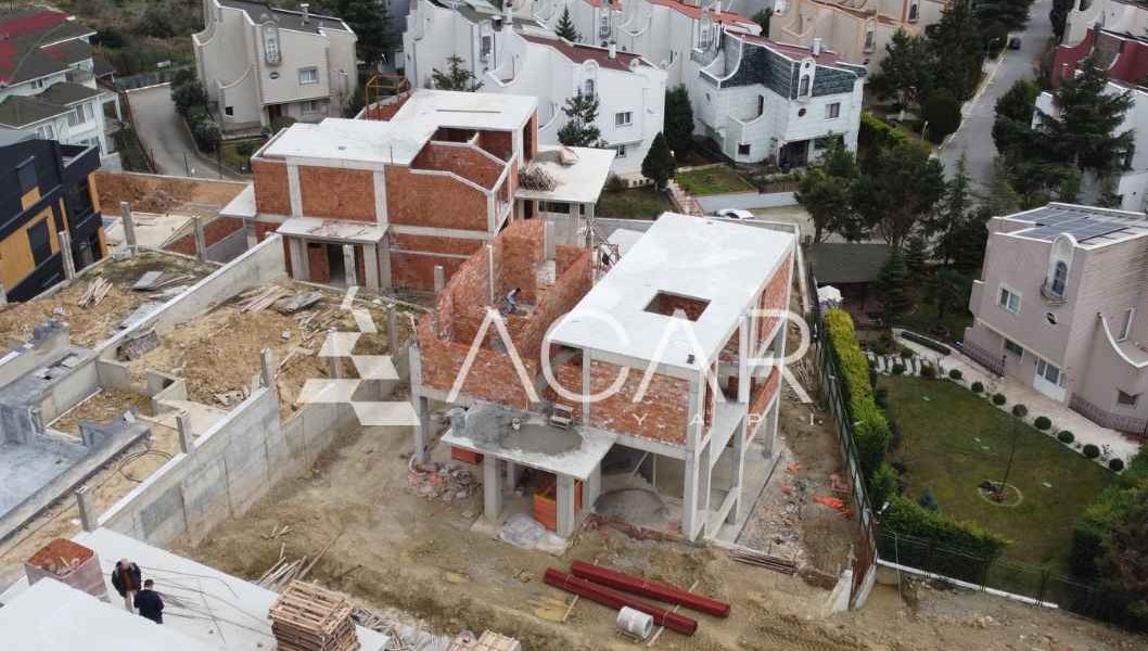 Villa under construction by Acar Construction in Turkey