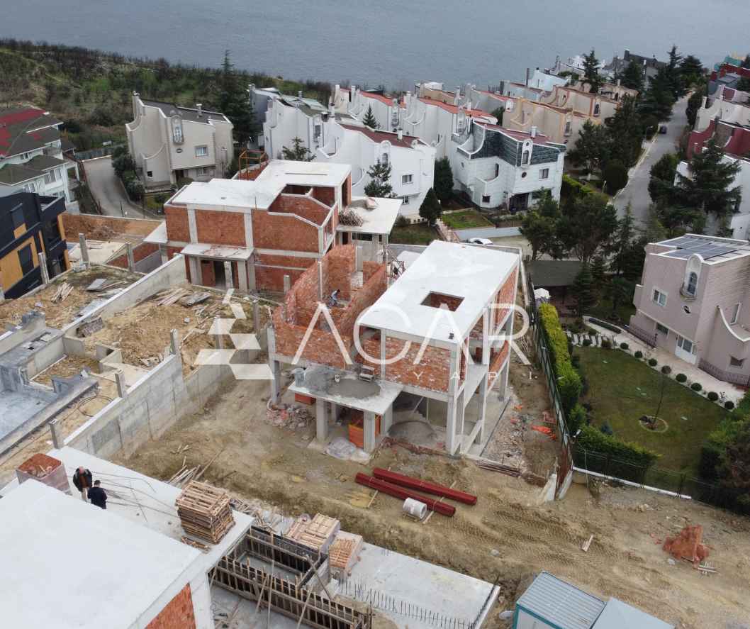 Villa under construction by Acar Construction in Turkey